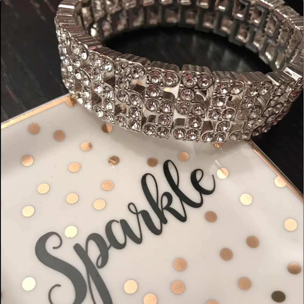 CZ formal stretchy bracelet